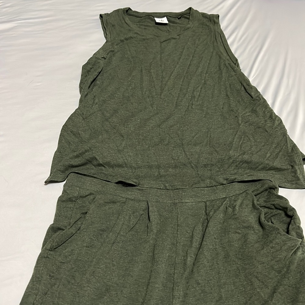 Cabi green jumpsuits.
